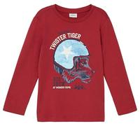 s.Oliver Junior Maglietta a Maniche Lunghe da Ragazzo, 2169350, 3407, 116-122, Verde, 3407, 116-122 Plus