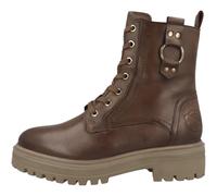 s.Oliver Lace Boots Flat 5-25201-43-Stivale, Stivaletto Donna, Cappuccino, 39 EU