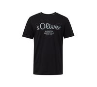 s.Oliver Maglietta blu pastello / nero Uomo s.Oliver XL