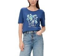 s.Oliver Maglietta da Donna Manica Corta, 57d1 Blu, 44