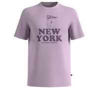 s.Oliver Maglietta da Uomo con Stampa Peanuts, 40d6 Rosa, 3XL