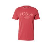 s.Oliver Maglietta rosso / rosso pastello Uomo s.Oliver M rosso / rosso pastello