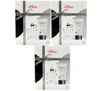 s.Oliver Men Set Regalo 3x Duo Spray: 3x 30ml EDT + 3x 75ml Docciaschiuma