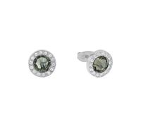 s.Oliver Orecchini a bottone in acciaio inossidabile/argento sterling 925 da donna, orecchini, forniti in confezione regalo per gioielli