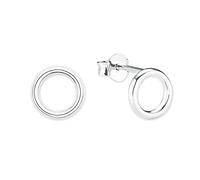 s.Oliver Orecchini da Donna in Argento 925, 0,8 cm, Argento, in confezione regalo