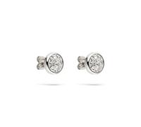 s.Oliver Orecchini - Eleganti orecchini in acciaio inox lucido - argento - impermeabile e delicato sulla pelle