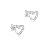 s.Oliver Orecchini - Eleganti orecchini in argento sterling 925 lucido, impermeabili e delicati sulla pelle