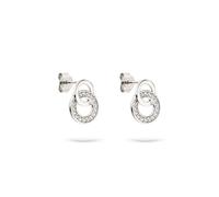s.Oliver Orecchini - Eleganti orecchini in argento sterling 925 lucido, impermeabili e delicati sulla pelle
