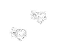s.Oliver orecchino - Elegante orecchini a bottone aus poliertem 925er Sterlingsilber - argento - wasserfest & hautfreundlich