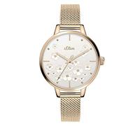 s.Oliver Orologio Analogico Quarzo Donna con Cinturino in Acciaio Inox SO-3838-MQ