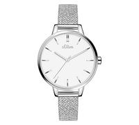 s.Oliver Orologio Analogueico Quarzo Donna con Cinturino in Acciaio Inox SO-3972-MQ