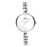 s.Oliver Orologio Analogueico Quarzo Donna con Cinturino in Acciaio Inox SO-3985-MQ