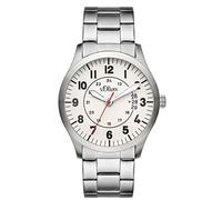 s.Oliver Orologio Analogueico Quarzo Uomo con Cinturino in Acciaio Inox SO-3266-MQ