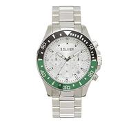 s.Oliver Orologio Analogueico Quarzo Uomo con Cinturino in Acciaio Inox SO-4239-MC