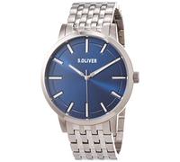 s.Oliver Orologio Analogueico Quarzo Uomo con Cinturino in Titanio SO-4241-MQT