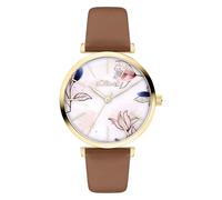 s.Oliver Orologio da donna - rotondo - oro - 16 mm - elegante orologio da donna in metallo con movimento al quarzo - impermeabile 3 ATM - antigraffio