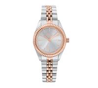 s.Oliver orologio da polso da donna al quarzo analogico, con bracciale in acciaio inossidabile, bicolore, impermeabile fino a 3 bar, fornito in confezione regalo, 2033525