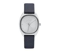s.Oliver orologio da polso da donna al quarzo analogico, con cinturino in tessuto, argento, impermeabile fino a 3 bar, fornito in confezione regalo, 2033502