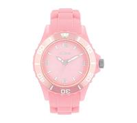 s.Oliver Orologio da polso Ragazze Bambini Orologio al quarzo Analogico, con Cinturino in silicone, rosa, 3 bar impermeabile, viene fornito in scatola regalo orologio, 2036502