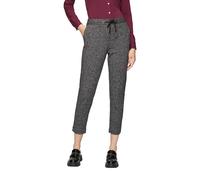 s.Oliver Pants 7/8 Grey/black Taglia: 40 | Pantaloni dritti Outlet | Donna | Grigio