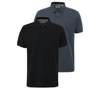 s.Oliver Polo Uomo 2 Pezzi Basic, Collo Poloshirt, Cotone, Unito