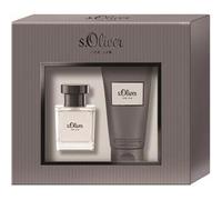 s.Oliver - Profumo da uomo For Him - Set regalo Eau de Toilette Spray 30 ml + gel doccia e shampoo, 75 ml, 1 pezzo