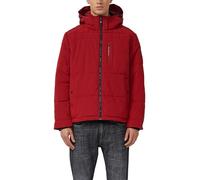 s.Oliver Pufferjacke mit Abnehmbarer Kapuze Giacca Buffer con Cappuccio Rimovibile, Colore: Rosso, S Uomo