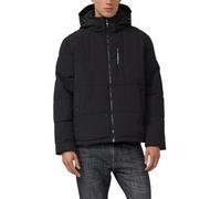 s.Oliver Pufferjacke mit Abnehmbarer Kapuze Giacca Buffer con Cappuccio Rimovibile, Nero, S Uomo