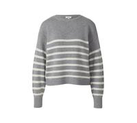 s.Oliver Pullover grafite / bianco Donna s.Oliver S