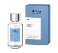 s.Oliver Pure Sense Men | Eau de Toilette - puristico e chiaro - profumo naturale che incarna vivacità e mascolinità | 50 ml spray naturale