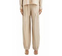 s.Oliver -qs Pant Beige Taglia: W34L30 | Pantaloni cargo Outlet | Donna | Marrone