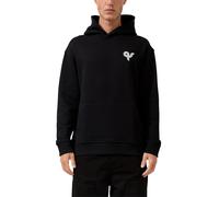 s.Oliver -qs Sweatshirts Black Taglia: XL | Felpe con cappuccio Outlet | Uomo | Nero