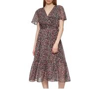 s. Oliver S.oliver-qs Dresses Grey/black Taglia: 44 | Abiti Midi Outlet | Donna | Grigio