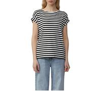 s. Oliver S.oliver-qs T-shirts Grey/black Taglia: XS | T-shirt Outlet | Donna | Grigio