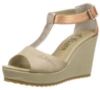 S.Oliver - Sandali 5-5-28314-22 Donna, Rosa (Pink (Coral Comb. 574)), 37