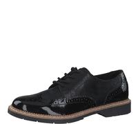 S.Oliver Scarpe Da Donna Eleganti Brogue Con Lacci Con Motivo A Buchi 5-23604-43