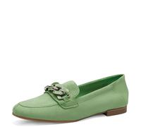 S.Oliver Scarpe Da Donna In Pelle Slip-On Loafer Con Catena 5-24206-42