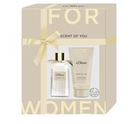s.Oliver® Scent Of You Women | Set regalo - scintillante - elegante - femminile - per momenti speciali | Eau de Toilette 30 ml e gel doccia 75 ml