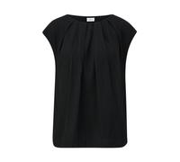 s.Oliver Schwarz LABEL 2141716 Blusentop, Nero 9999, 42 Donna