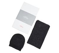 s.Oliver set regalo Beanie + Scarf Set Black
