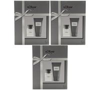 S.Oliver Set Regalo For Him 3 Duo Set= 3 X 30ml EDT Spray + 75ml Gel Doccia