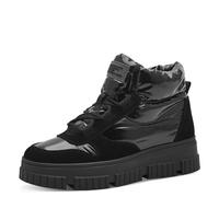 s.Oliver Sneaker alte da donna con imbottitura per lacci invernali, Nero, 42 EU