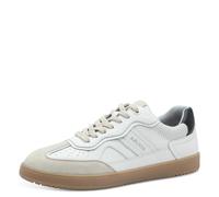 s.Oliver Sneaker da Donna Piatte Basse per Il Tempo Libero, Pettine Bianco, 38 EU
