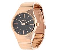 s.Oliver SO-15132-MQR - Orologio da polso da donna, analogico, al quarzo, IP Rosé