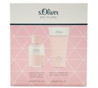 S.Oliver SO PURE Donna Set Regalo 30Ml Eau De Toilette + 75Ml Gel Doccia