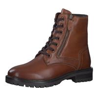 s.Oliver Stivali da Donna in Pizzo Flat 5-25219-41, Stivaletto, Cognac, 37 EU