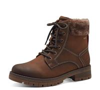s.Oliver Stivali da Donna in Pizzo Flat 5-26227-43, Neve, Cognac, 36 EU