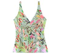 s.Oliver Tankini 'Herbst' oliva / rosa / rosso sangue / nero Donna s.Oliver S-MxD