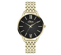 s.Oliver Time Orologio Analogueico Quarzo Donna con Cinturino in Acciaio Inox SO-4192-MQ