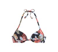 s.Oliver Top per bikini blu / corallo / nero Donna s.Oliver 75xC